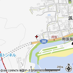 三重県志摩市浜島町南張1532周辺の地図