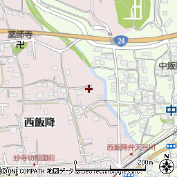 和歌山県伊都郡かつらぎ町西飯降115周辺の地図