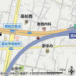 香川県高松市檀紙町1573-11周辺の地図