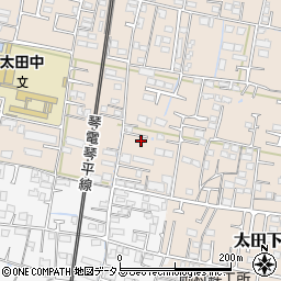 香川県高松市太田下町1736周辺の地図