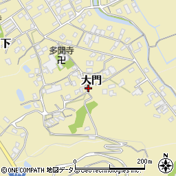 香川県綾歌郡宇多津町大門周辺の地図