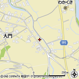 香川県綾歌郡宇多津町大門1105周辺の地図