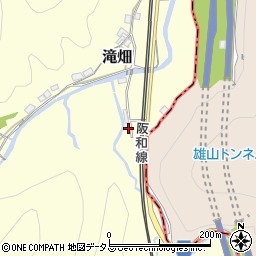 和歌山県和歌山市滝畑53周辺の地図