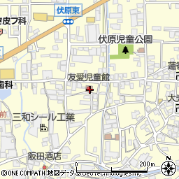橋本市立　友愛児童館周辺の地図