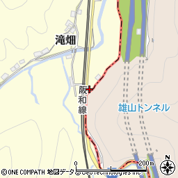 和歌山県和歌山市滝畑72周辺の地図