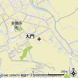 香川県綾歌郡宇多津町大門1208周辺の地図