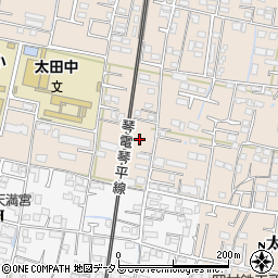 香川県高松市太田下町1727周辺の地図