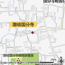 香川県高松市国分寺町国分2126周辺の地図