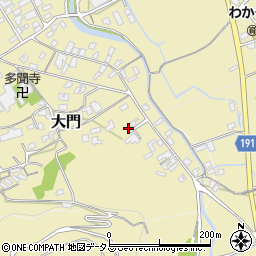 香川県綾歌郡宇多津町大門1226-2周辺の地図