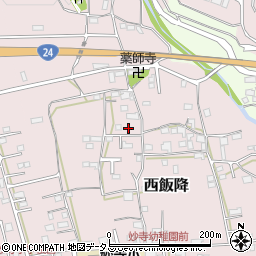 和歌山県伊都郡かつらぎ町西飯降190-3周辺の地図