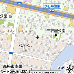 香川県高松市多肥下町1524-16周辺の地図