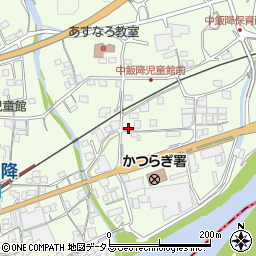 和歌山県伊都郡かつらぎ町中飯降1090周辺の地図