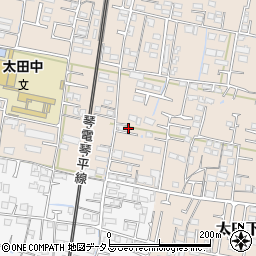 香川県高松市太田下町1739周辺の地図