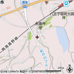 和歌山県橋本市清水774周辺の地図