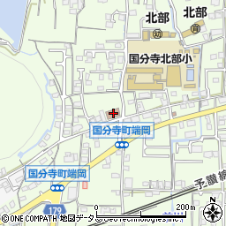 高松市立国分寺北部コミュニティセンター周辺の地図