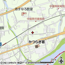 和歌山県伊都郡かつらぎ町中飯降1089周辺の地図