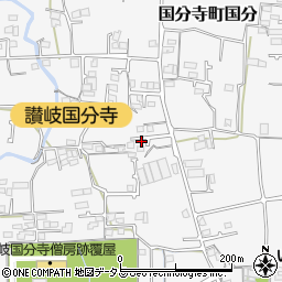 香川県高松市国分寺町国分2209周辺の地図