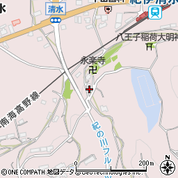 和歌山県橋本市清水775周辺の地図