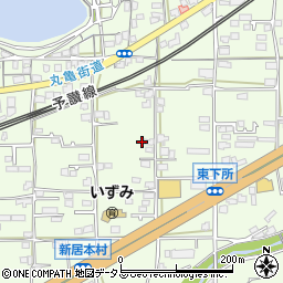香川県高松市国分寺町新居274周辺の地図