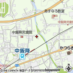 和歌山県伊都郡かつらぎ町中飯降270周辺の地図