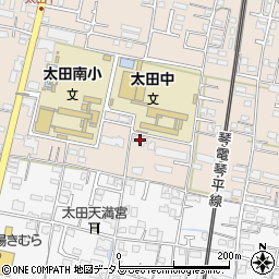 香川県高松市太田下町1802周辺の地図