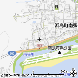 三重県志摩市浜島町南張1556周辺の地図