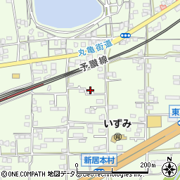 香川県高松市国分寺町新居318周辺の地図
