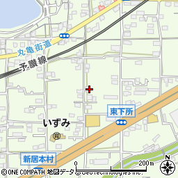 香川県高松市国分寺町新居242周辺の地図