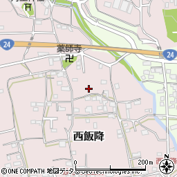 和歌山県伊都郡かつらぎ町西飯降150周辺の地図