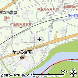 和歌山県伊都郡かつらぎ町中飯降1203周辺の地図