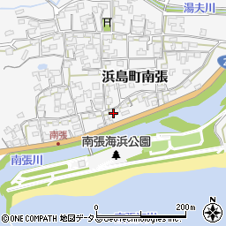 三重県志摩市浜島町南張1676周辺の地図