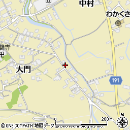 香川県綾歌郡宇多津町大門1098-2周辺の地図