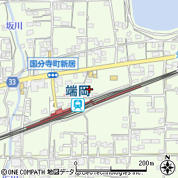 香川県高松市国分寺町新居448-12周辺の地図