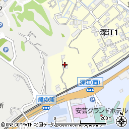 倉本杓子工場周辺の地図