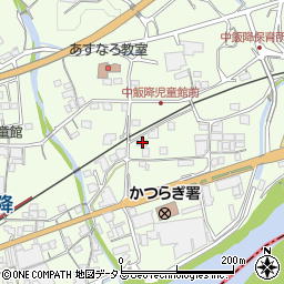 和歌山県伊都郡かつらぎ町中飯降1079周辺の地図