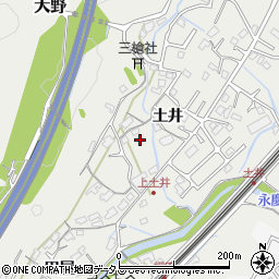 広島県廿日市市大野土井周辺の地図