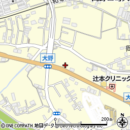 まいどおおきに食堂和歌山橋本食堂周辺の地図