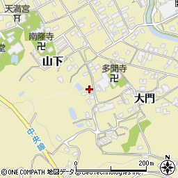 香川県綾歌郡宇多津町大門1286-1周辺の地図