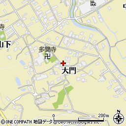 香川県綾歌郡宇多津町大門1194周辺の地図