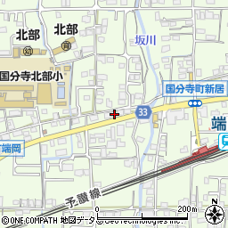 香川県高松市国分寺町新居1647-1周辺の地図