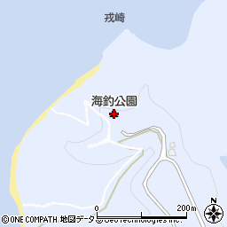 海釣公園周辺の地図