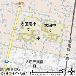 香川県高松市太田下町1810-9周辺の地図