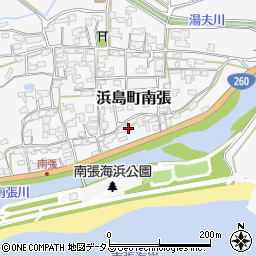 三重県志摩市浜島町南張1681周辺の地図