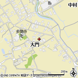 香川県綾歌郡宇多津町大門1190-4周辺の地図