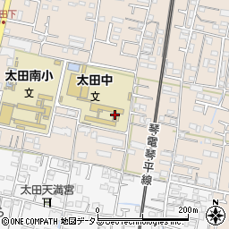 香川県高松市太田下町1758周辺の地図