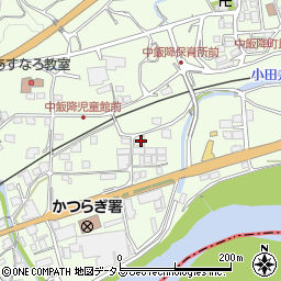 和歌山県伊都郡かつらぎ町中飯降1205周辺の地図