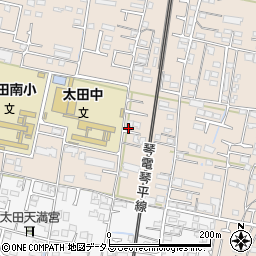 香川県高松市太田下町1757周辺の地図