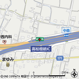 香川県高松市檀紙町1155周辺の地図