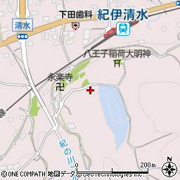 和歌山県橋本市清水686周辺の地図