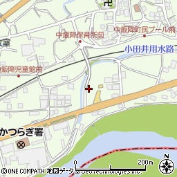 和歌山県伊都郡かつらぎ町中飯降1708周辺の地図
